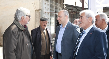 Başkan Aksoy Halkla İç İçe Olmaya Devam Ediiyor