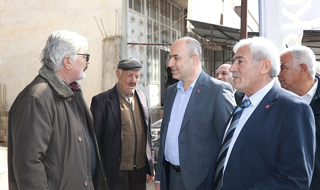 Başkan Aksoy Halkla İç İçe Olmaya Devam Ediiyor