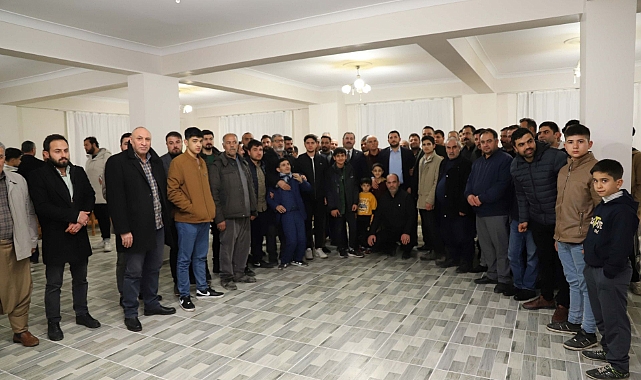 Başkan Baydilli,ev toplantılarında vatandaşlarla buluşuyor