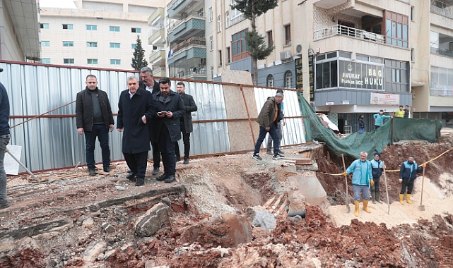 Başkan Beyazgül, Kollektör Hattındaki Çalışmalar Tamamlandı