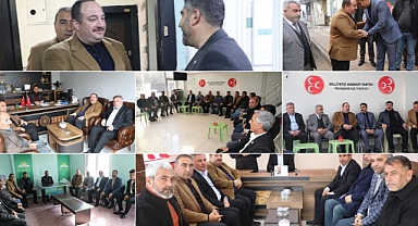 Başkan Ekinci'den siyasi partilere ziyaret