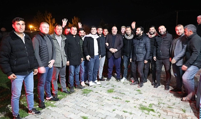 Başkan Ekinci, seçim çalışmalarına hız kesmeden devam ediyor