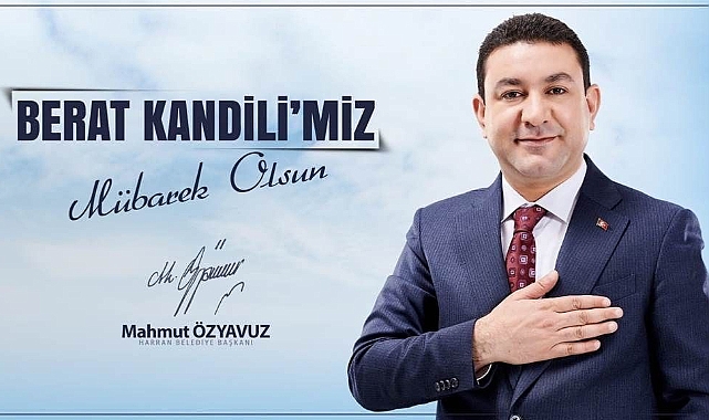 Başkan Özyavuz'dan Berat Kandili Mesajı
