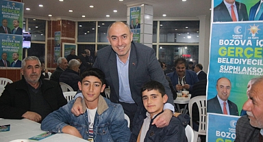 Bozova Belediye Başkanı Suphi Aksoy; 'Durmak Yok Yola Devam'