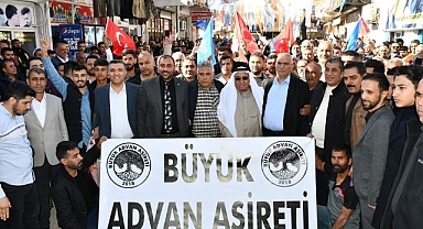 Büyük Advan aşiretinden Atilla'ya tam destek