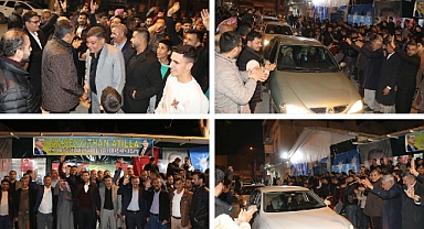 Ceylanpınar'da AK Parti Adayı Atilla'ya Büyük Destek