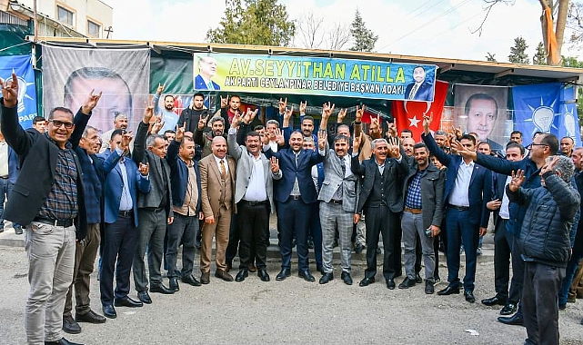 Ceylanpınar'da AK Parti Başkan Adayı Atilla Gece Gündüz Çalışıyor