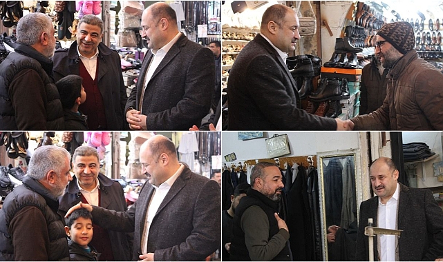 Gülpınar, Esnaf Ziyaretlerine Devam Ediyor