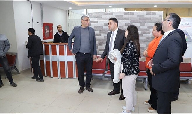 İl Sağlık Müdürü Solmaz Harran da sağlık çalışanları ile bir araya geldi