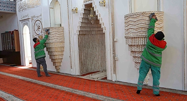 Karaköprü’de İbadethaneler Ramazan Ayına Hazırlanıyor