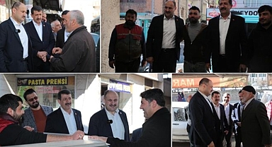 Mehmet Kasım Gülpınar Ve Mehmet Ekinci’ye Sigorta Caddesinde Yoğun İlgi