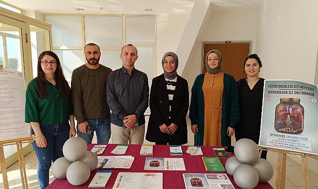 Müdür Solmaz,sağlıklı yaşam için sigarayı bırakmaya davet etti