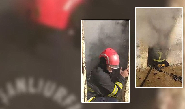 Şanlıurfa'da bir ev küle döndü!