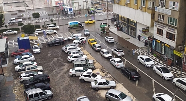 Şanlıurfa’da dolu ve yağmur etkili oldu!
