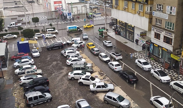 Şanlıurfa’da dolu ve yağmur etkili oldu!