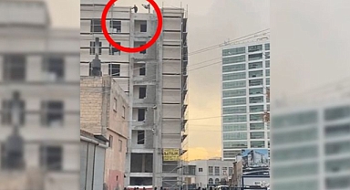 Şanlıurfa'da intihar girişimi! 8 katlı binadan atlamak istedi!