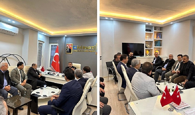 Şanlıurfa'da Yeniden Refah Partisi'nden İYİ Parti'ye Sürpriz Ziyaret
