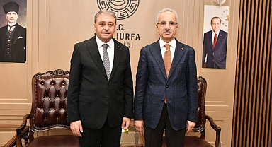Ulaştırma ve Altyapı Bakanı Uraloğlu Urfa'da!