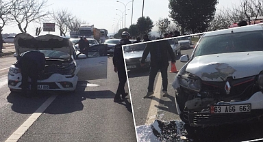 Urfa'da 5 araç birbirine girdi!