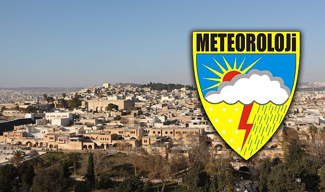 Urfa'da bugün hava nasıl olacak?