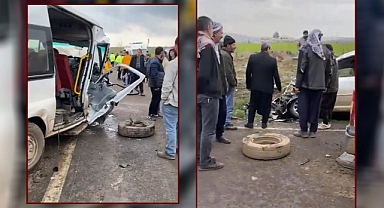 Urfa'da iki araç çarpıştı: Yaralılar var