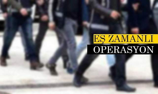 Urfa merkezli 7 ilde operasyon! Çok sayıda gözaltı var!