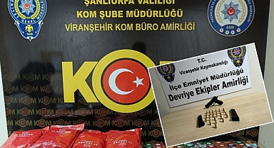 Urfa’nın ilçesinde uyuşturucu operasyonu!