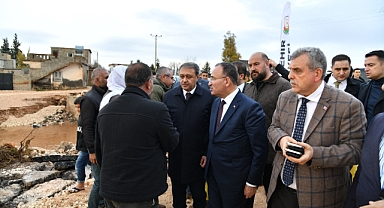 Vali Şıldak, Taşkın Olaylarından Etkilenen Kırsal Bölgeleri İnceledi