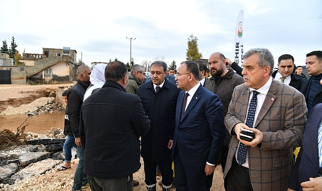 Vali Şıldak, Taşkın Olaylarından Etkilenen Kırsal Bölgeleri İnceledi