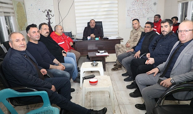 Viranşehir’de kriz masası oluşturuldu! Olumsuzluklara müdahale edildi!