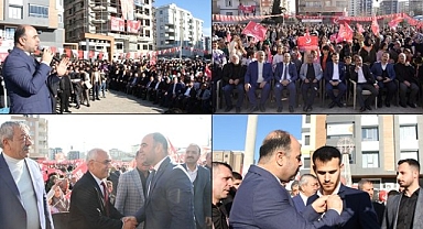 Yeniden Refah’ın Karaköprü’deki Mahalle Buluşmasına Yoğun Katılım