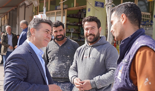 AK Aday Bucak Esnafı Dinledi, Projelerini Anlattı