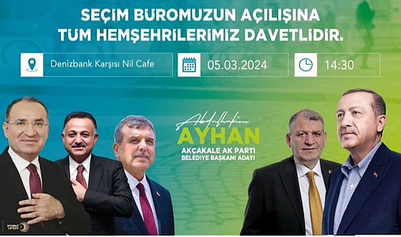 Akçakale'de Seçim Heyecanı Başlıyor!