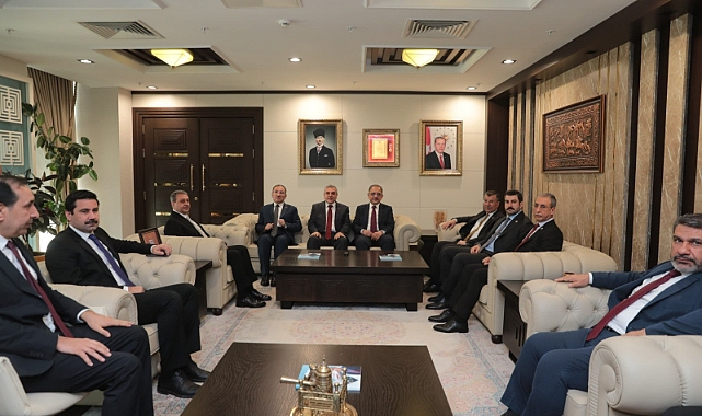 Bakan Özhaseki’den Başkan Beyazgül’e Ziyaret
