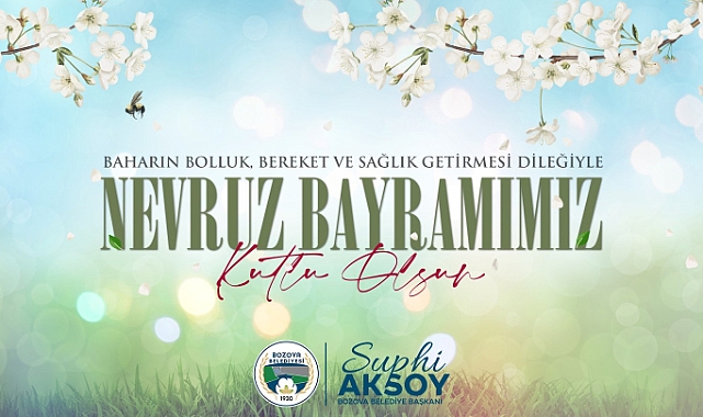 Başkan Aksoy'dan Nevruz Mesajı