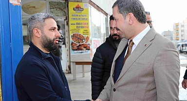 Başkan Baydilli Seyrantepe'de Esnaf Ve Vatandaşlardan Destek İstedi