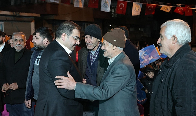 Başkan Canpolat: Her Zaman Hizmetin Partisi Ak Parti’nin Yanında Durdunuz