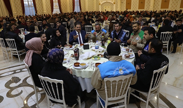Başkan Canpolat, personeli ile iftarda buluştu