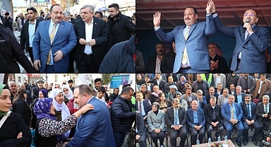 Başkan Ekinci’nin Seçim Bürosu Açılışı Mitinge Dönüştü