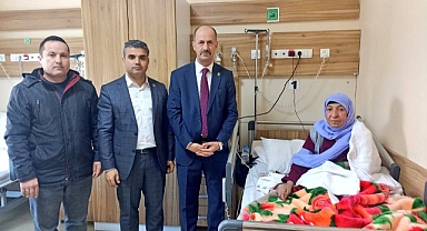 Başkan Yavuz Şehit Annesini Yalnız Bırakmadı