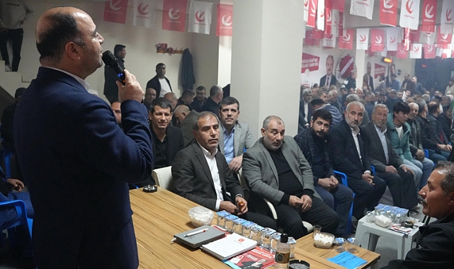 Binlerce kişi Nihat Çiftçi’nin seçim ofislerine akıyor