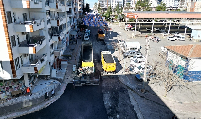 Büyükşehir'den Halfeti Ve Suruç'da Sıcak Asfalt Çalışması