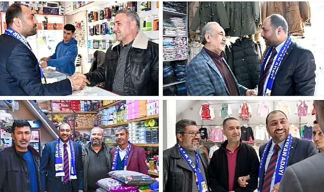 Ceylanpınar'da Başkan Adayı Atilla Sıkmadık El Bırakmıyor