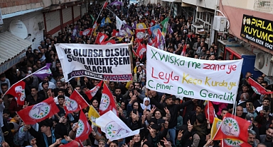 Ceylanpınar’da halk buluşması mitinge dönüştü