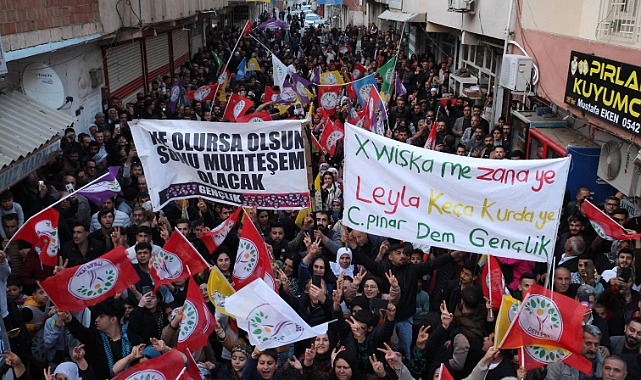 Ceylanpınar’da halk buluşması mitinge dönüştü