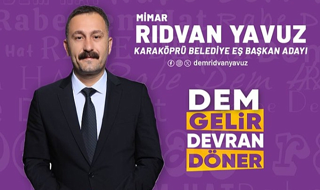 DEM Karaköprü Belediyesi Eş Başkan Adaylarından Değişim Çağrısı