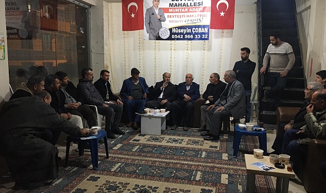 DEVA Partisi Haliliye Belediye Başkan Adayı Hidayet Hülagü, Yerel Seçimler Öncesi Esnafları Ziyaret Etti ve Projelerini Anlattı