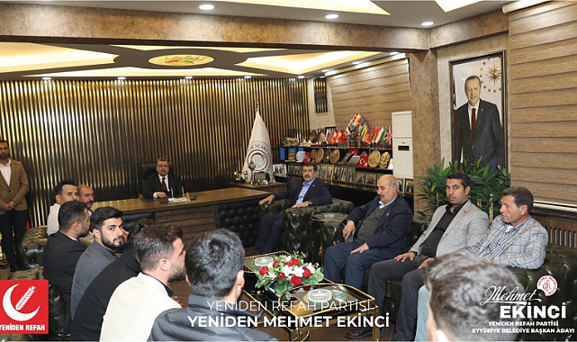 Ekinci'den SANKON'da Destek Arayışı