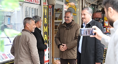 Eyyübiye Belediye Başkanı Mehmet Kuş SSK Caddesi’nde Halkla Buluştu