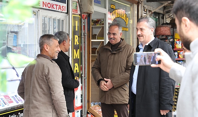 Eyyübiye Belediye Başkanı Mehmet Kuş SSK Caddesi’nde Halkla Buluştu